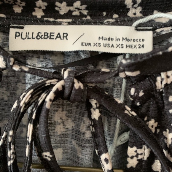 Pull&Bear Floral Printed Smock Dress in Multi - Picture 5 of 6